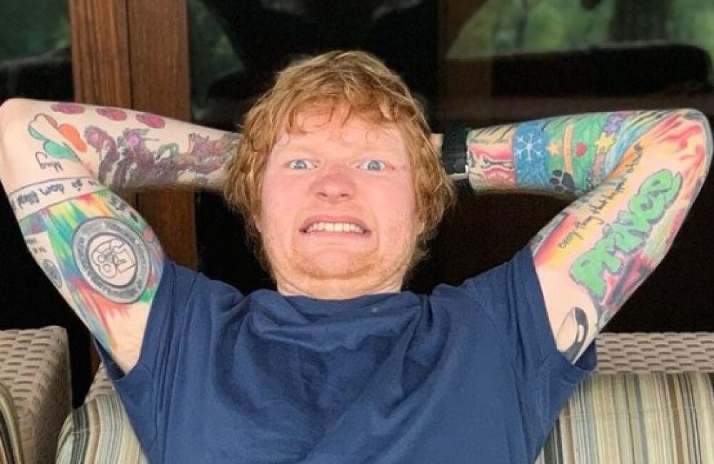 Ed Sheeran Reveals Meaning Behind New Orca Tattoo