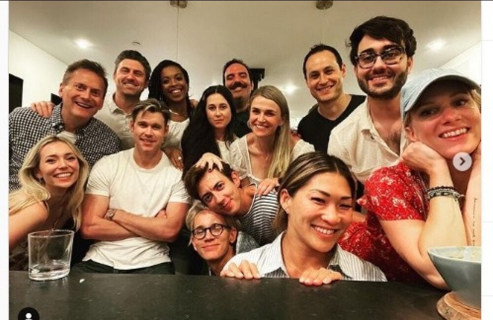 Glee Cast Enjoy Reunion