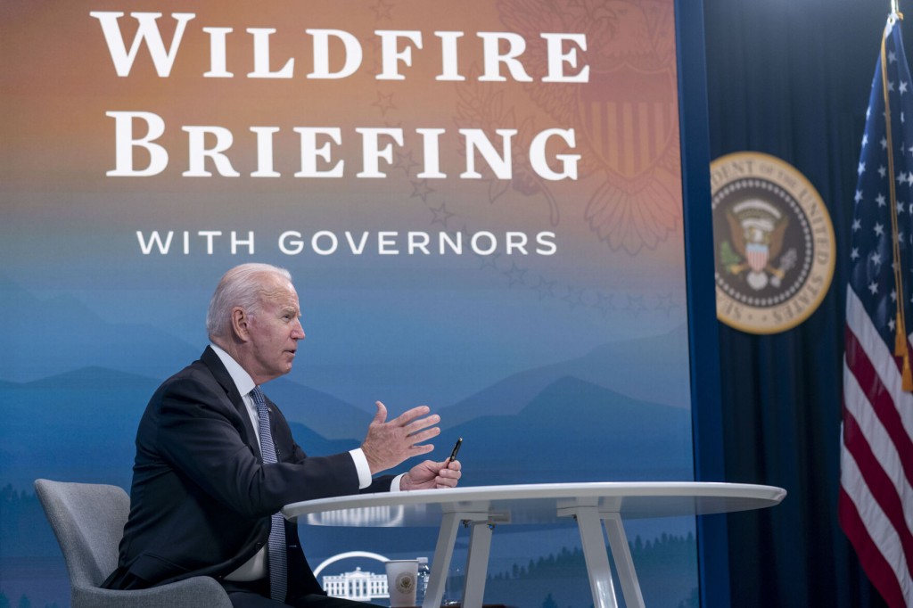 Biden Sees Shortages To Stop Climate Change Fueled Wildfires