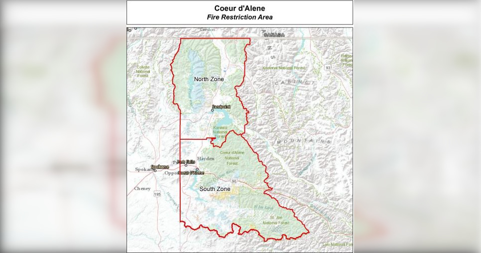 Extreme fire danger, Stage 2 fire restrictions in place for Idaho Panhandle