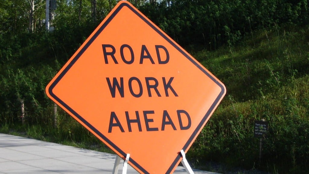 Road Work Ahead Generic Construction