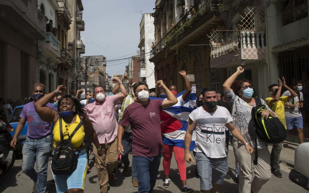 Demonstrators In Havana Protest Shortages, Rising Prices