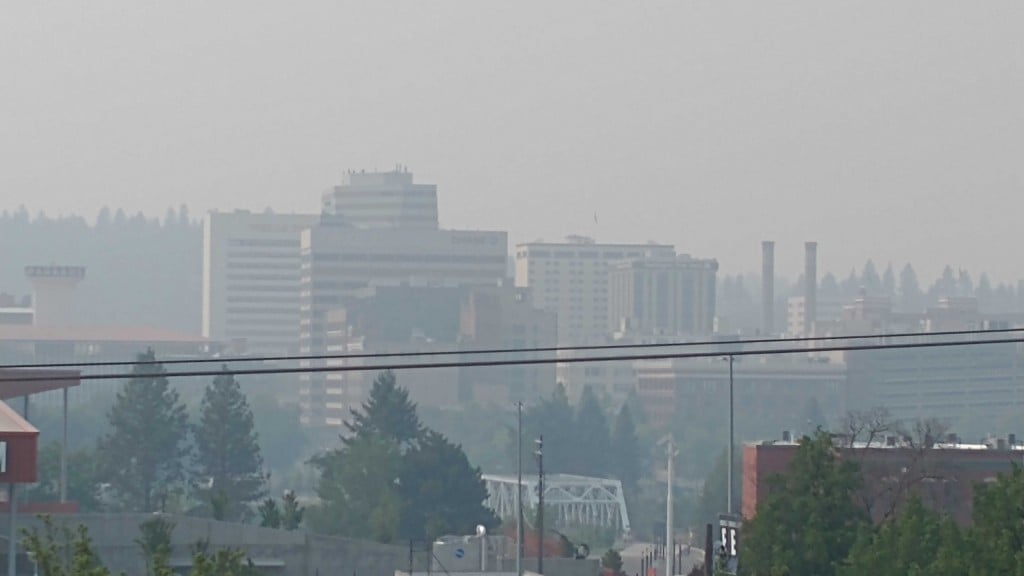 Spokane Air Quality Agusut 14 2021