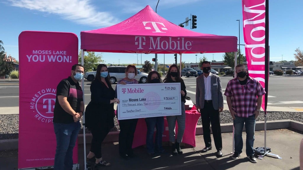 T-Mobile Awards Moses Lake with a $50,000 Hometown Grant