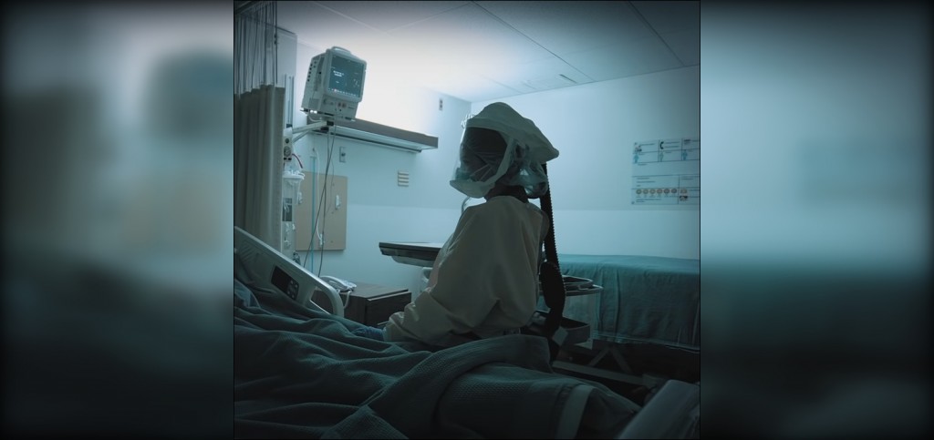 Nurse In A Covid Room At Bonner General Health And Hospital