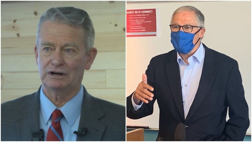 Brad Little and Jay Inslee