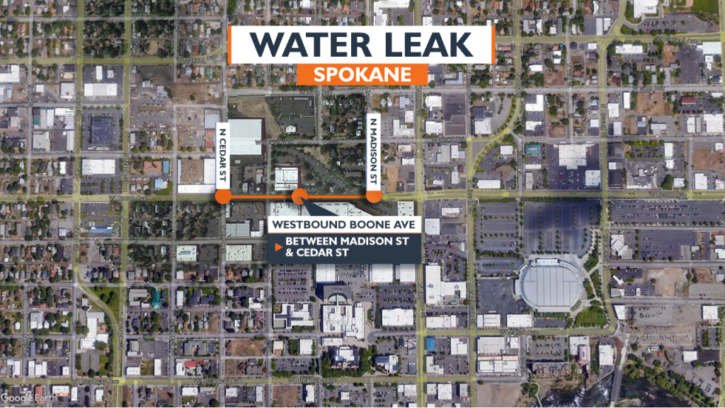 water leak map