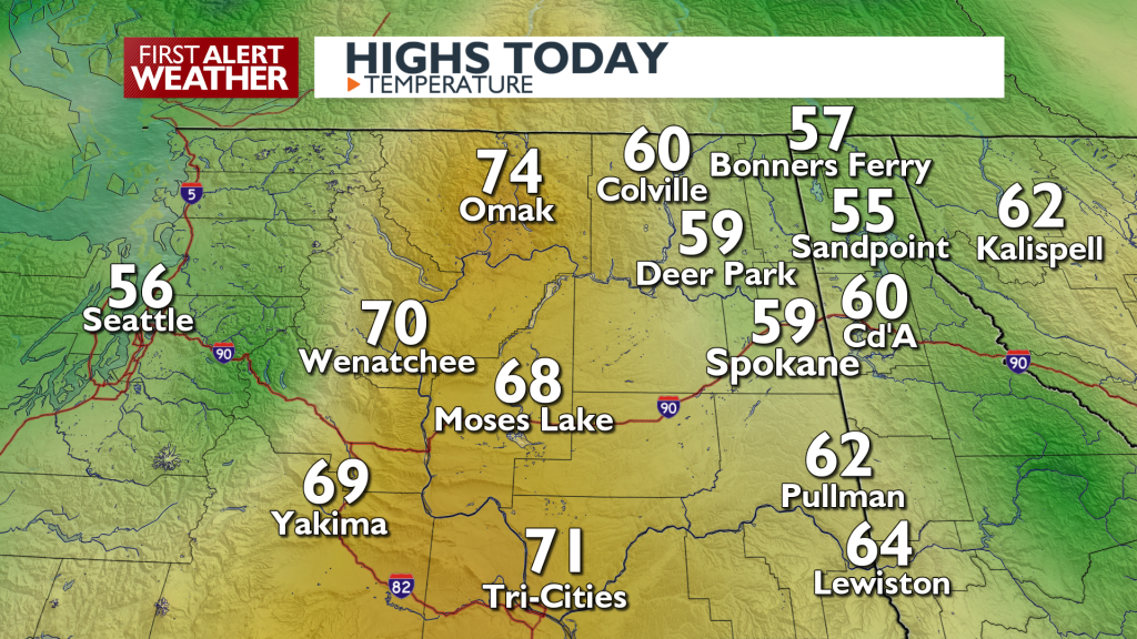 record warmth in the Inland Northwest 12_1_2021