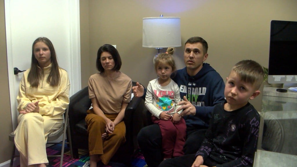 Ukraine families come to Spokane