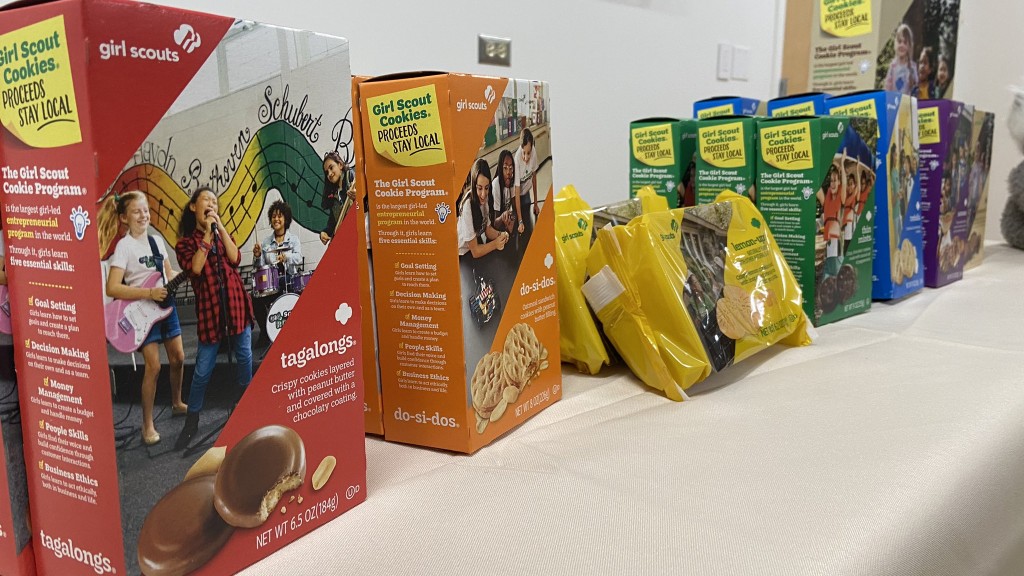 Local Girl Scout cookie sales surpass last year's total after first weekend