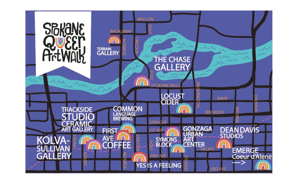 Spokane Map Queer Artwalk 2022 Final 1024x639