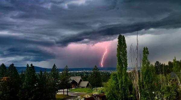 May 2022 lightning thunderstorm