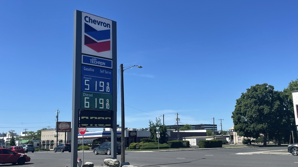 Chevron Gas Prices on june 22, 2022