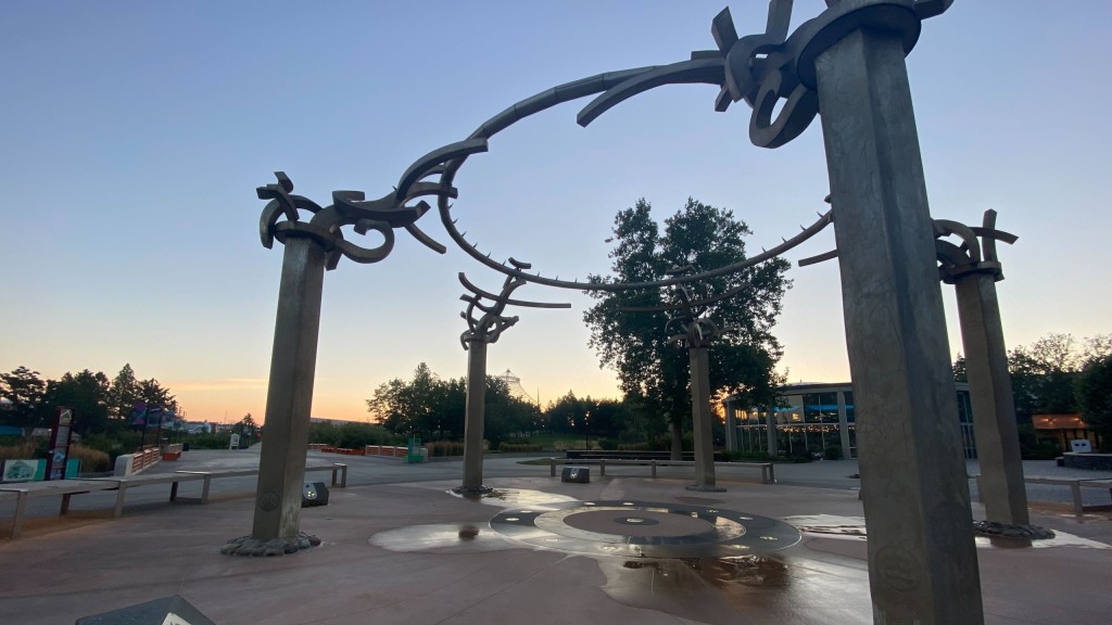 Rotary Fountain in Riverfront Park