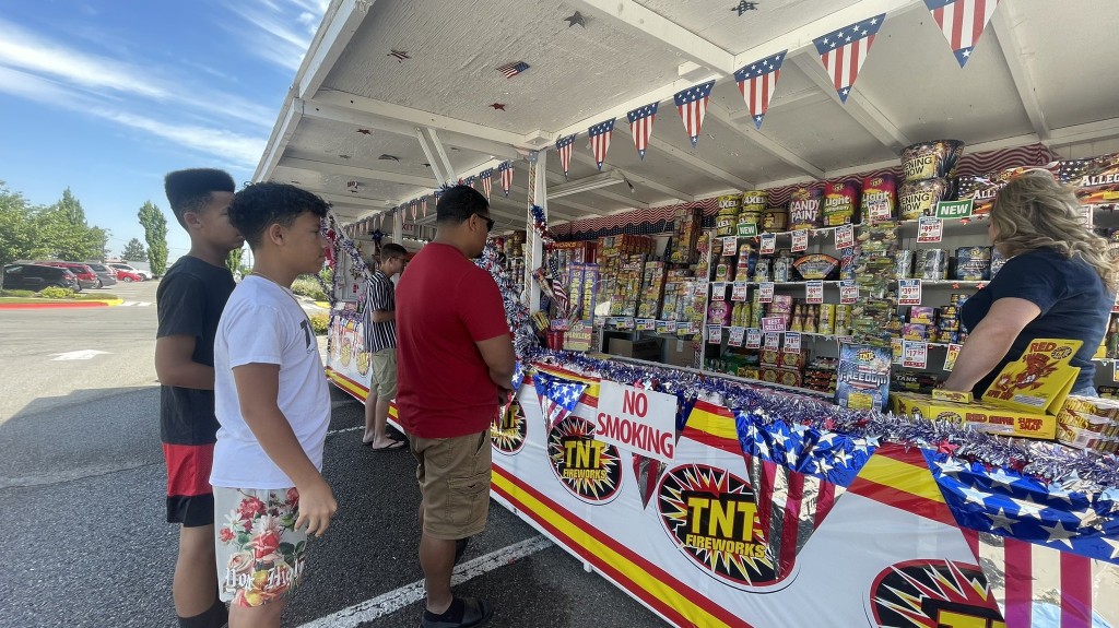Fireworks Stand In Idaho