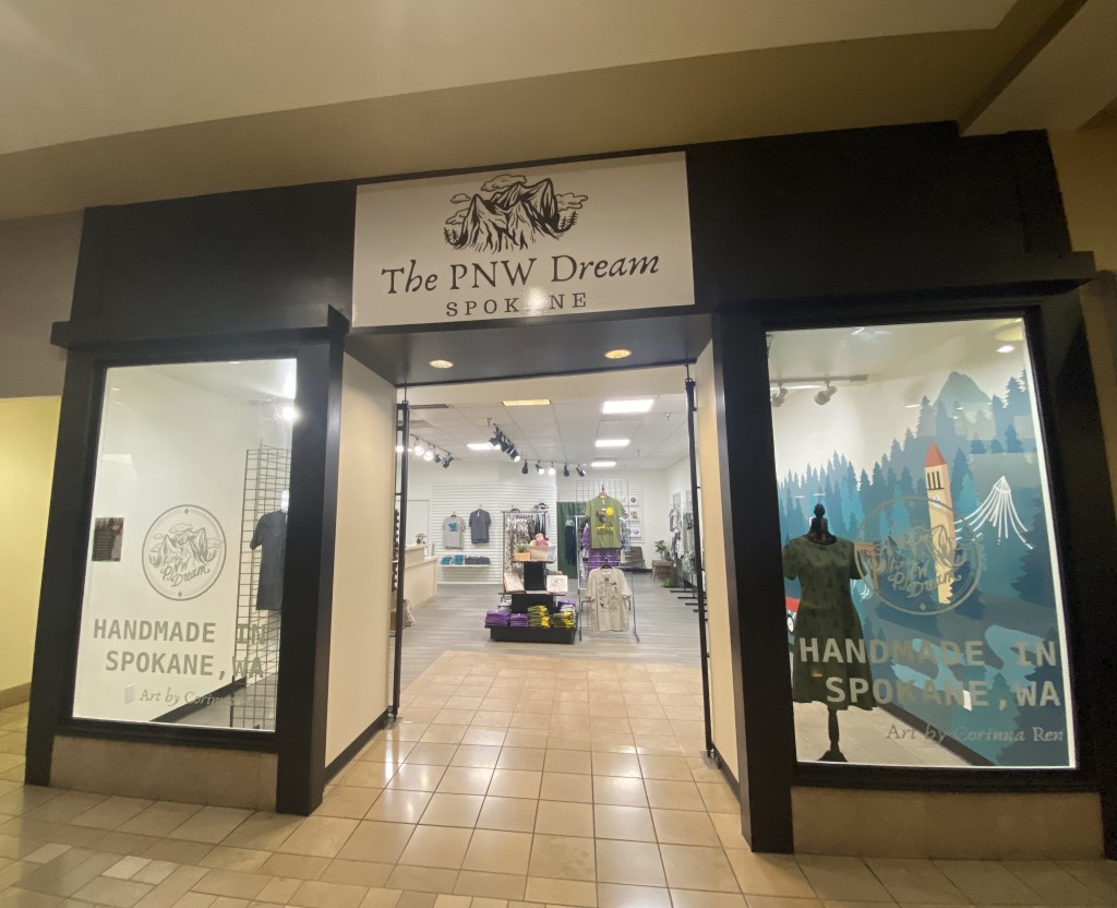 The PNW Dream: New local clothing, art store opens on second floor of River Park Square