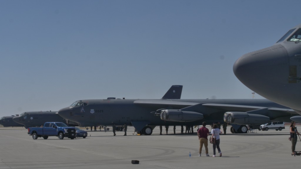 Fairchild Air Force Base welcomes back B-52