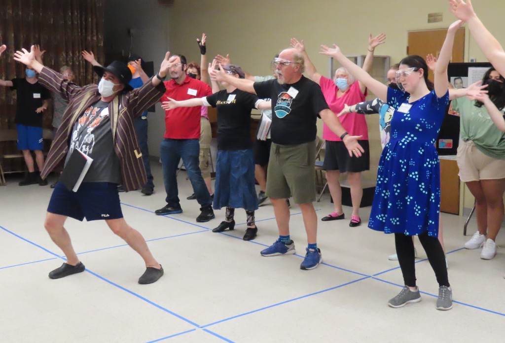 My Turn Theater rehearses for 'Guys and Dolls' performance
