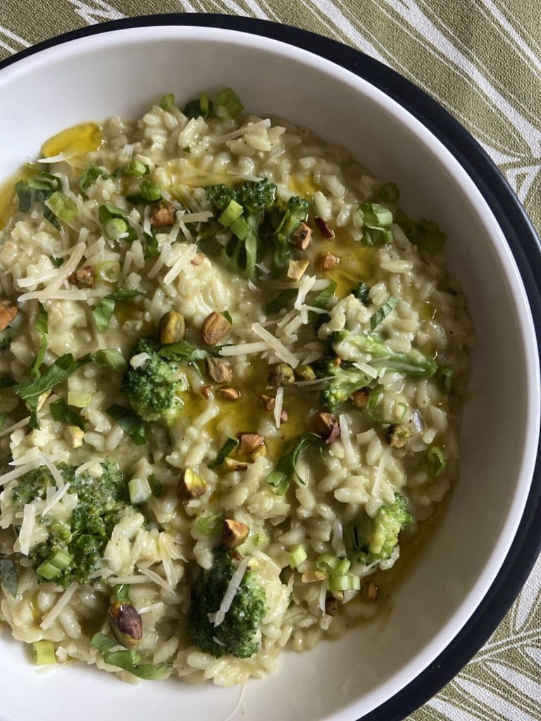 Broccoli And Pistachio Risotto: Fall Risotto Is Creamy And Satisfying