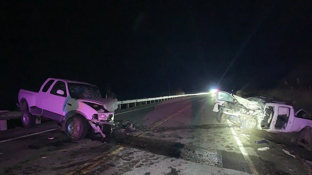 Highway 395 crash Barstow Bridge