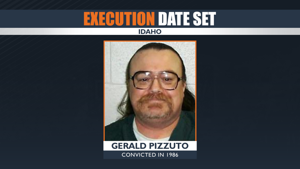 Picture of Gerald Pizzuto, set to be executed in Idaho in December