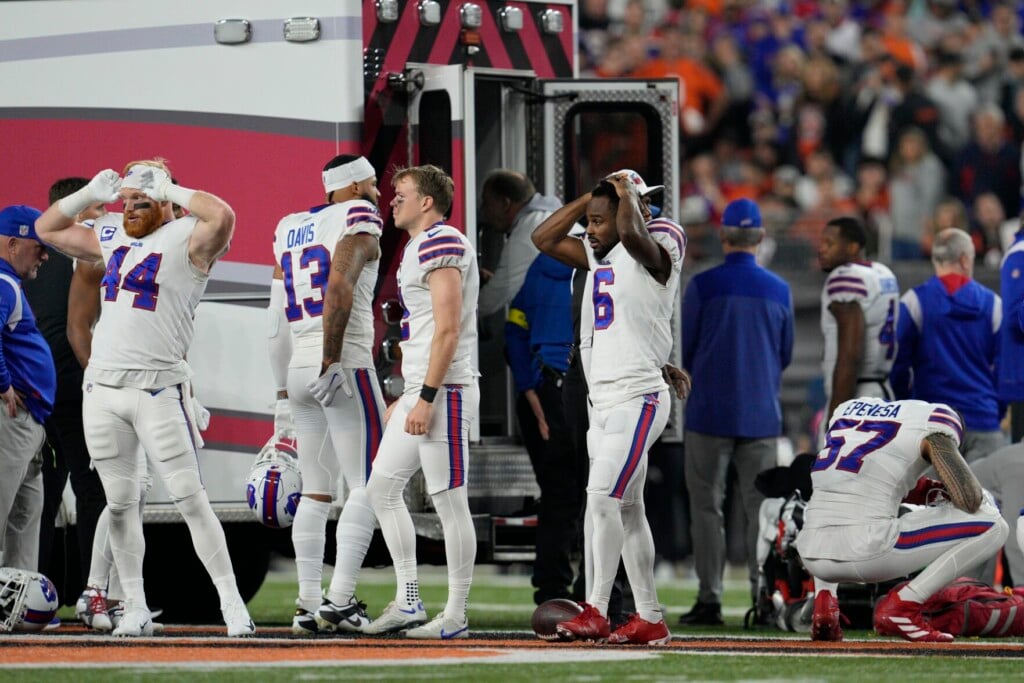 Buffalo Bills’ Damar Hamlin Collapses On Field, Administered Cpr; Game Suspended