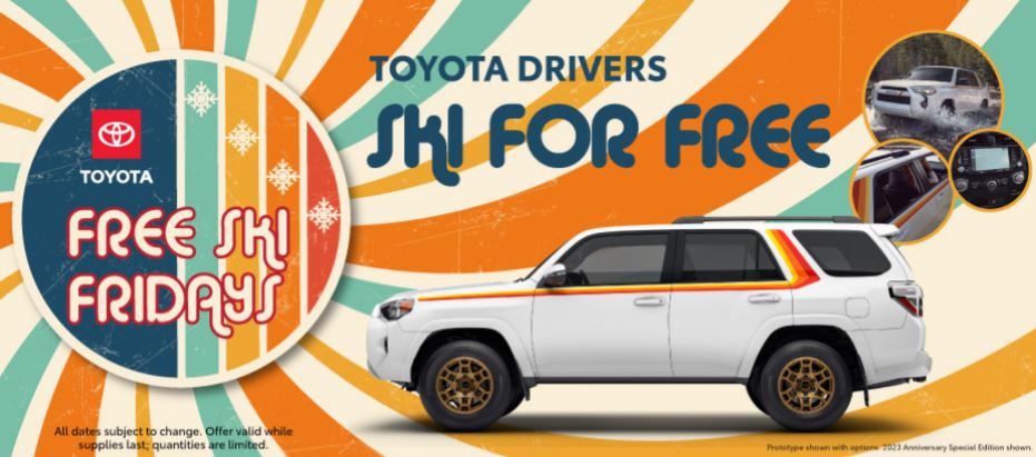 Toyota Ski For Free