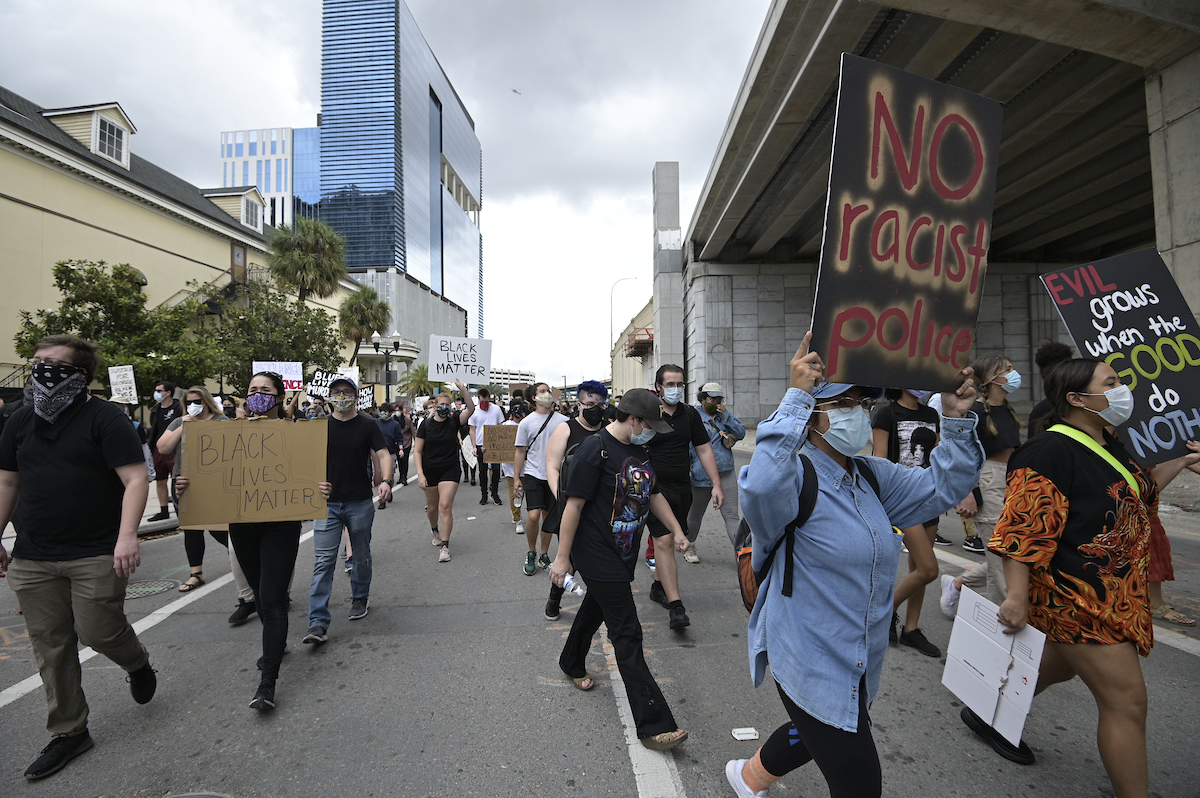 Downtown Orlando Protests Draw Largest Crowd Yet Orlando Magazine
