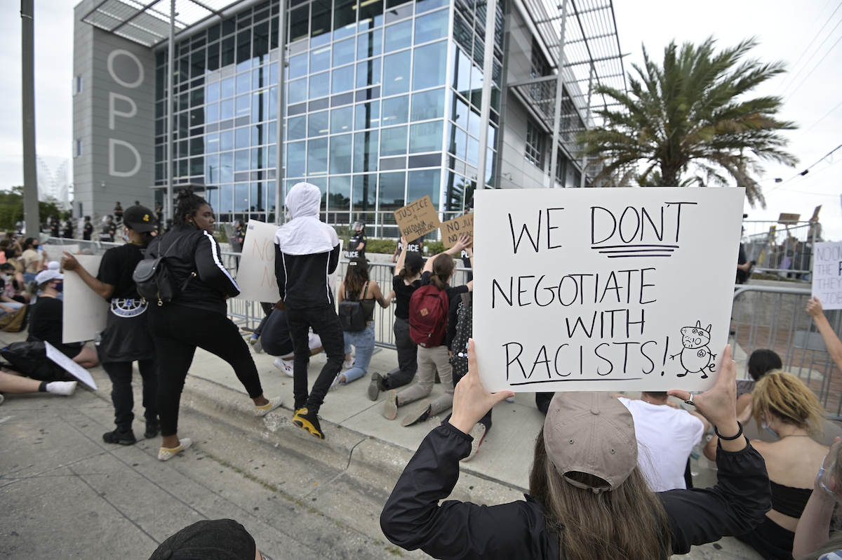 Downtown Orlando Protests Draw Largest Crowd Yet Orlando Magazine