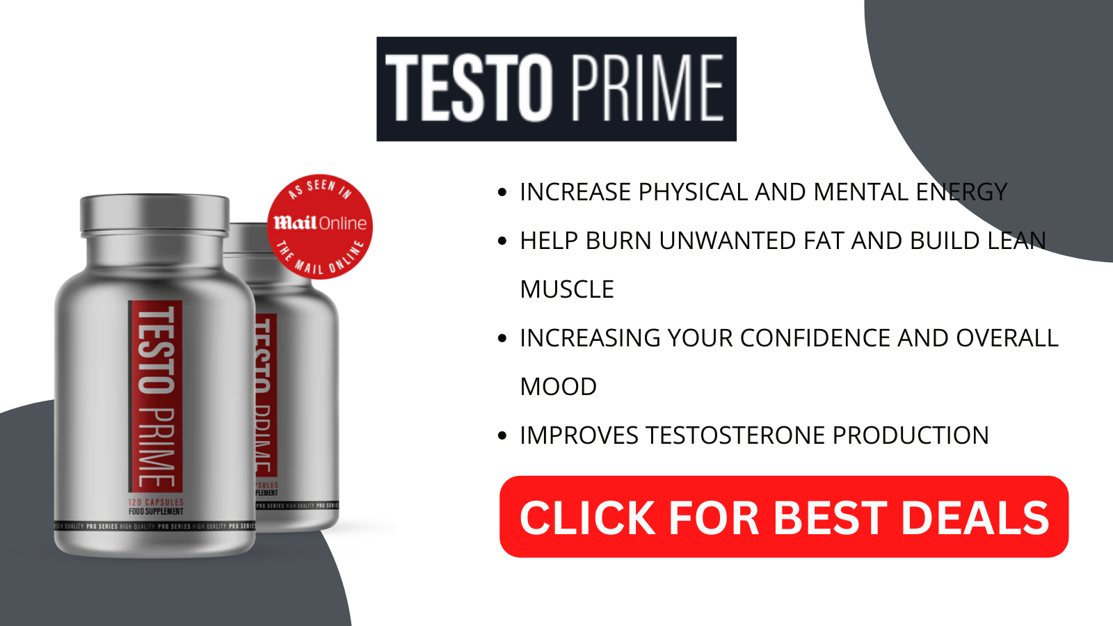 Best Testosterone Booster For Men Over 50 Top 5 Supplements To Boost