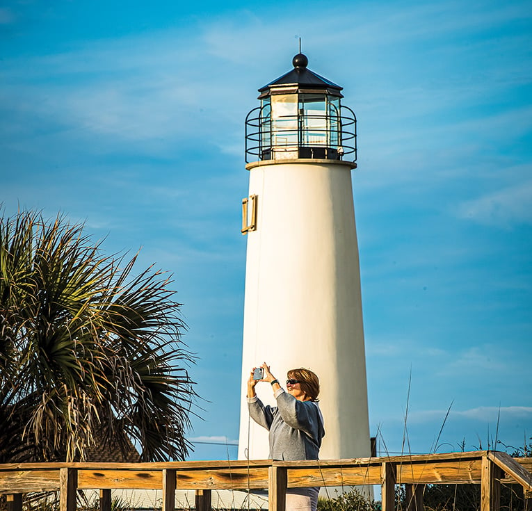 St. George Island's scenic view