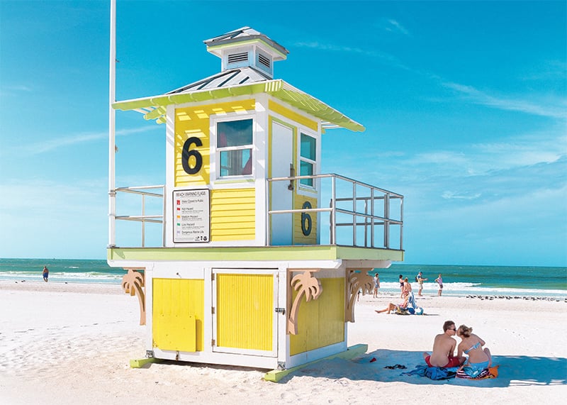 2lifeguard Stand Clearwater Beach