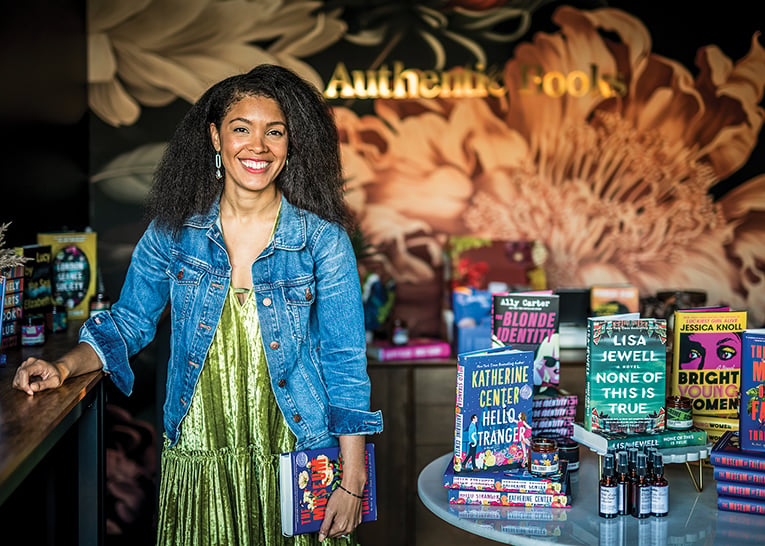 Nastisha Asbell, owner of Authentic Books, will open a store in Ivanhoe Village this Spring.