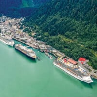 Wings Airways Downtown With Cruise Ships 2