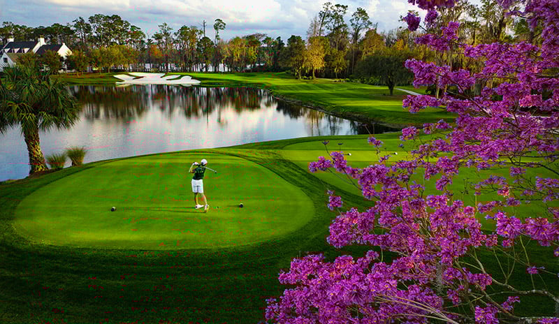 13th Hole Drone