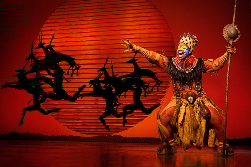 S3 Mukelisiwe Goba As Rafiki The Lion King Disney Photo By Matthew Murphy
