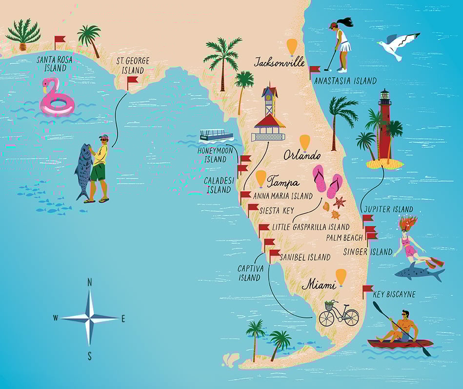 Florida’s Best Barrier Islands Coast by Coast