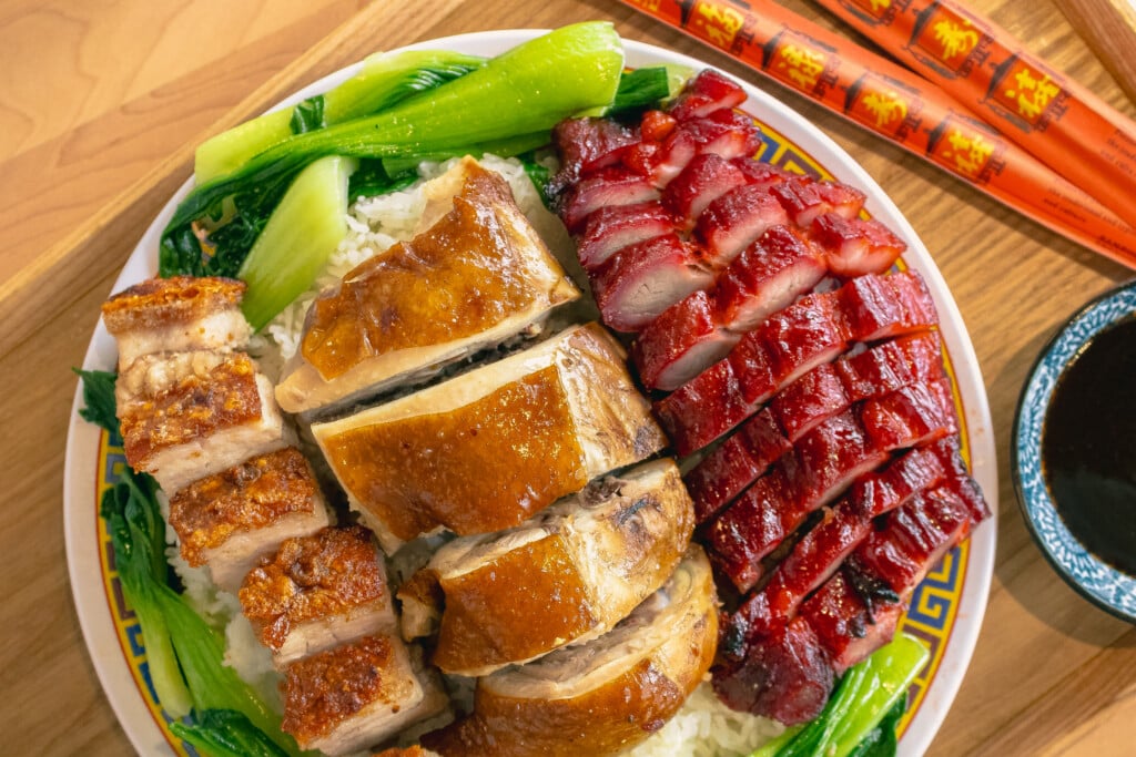 Kai Kai 3 Meat Rice Box Top Down