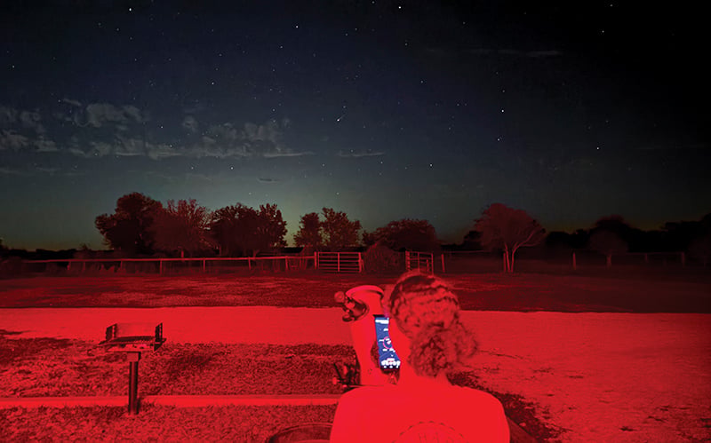 Kissimmee Prairie Preserve State Park Marcea Cazel Night Sky With Telescope