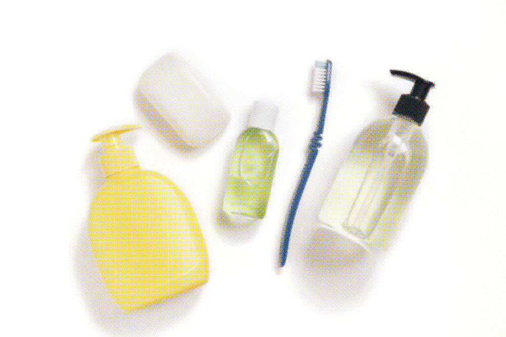 Bath Items Isolated