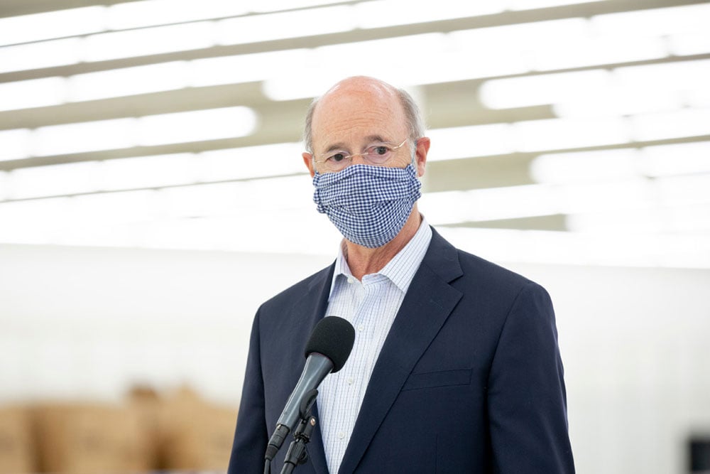 Gov Wolf Pennsylvania Businesses Endorse Mask Wearing To Protect Employees Customers Communities