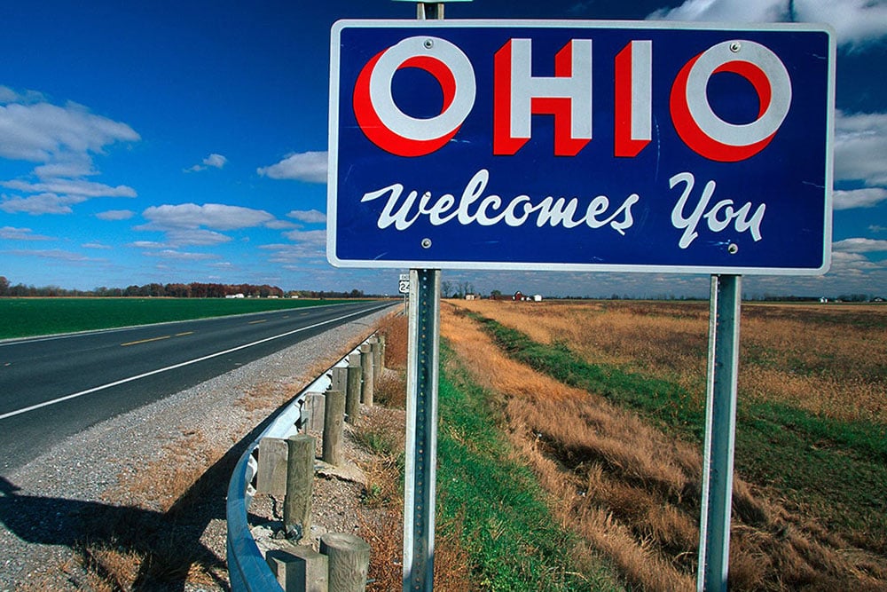 Ohio Welcome Signs