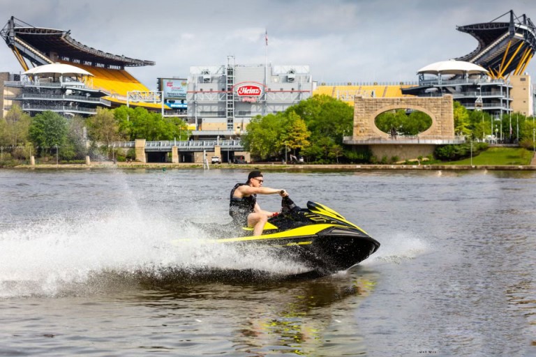 Want a New Way to Explore the City? Rent a Jet Ski Pittsburgh Magazine