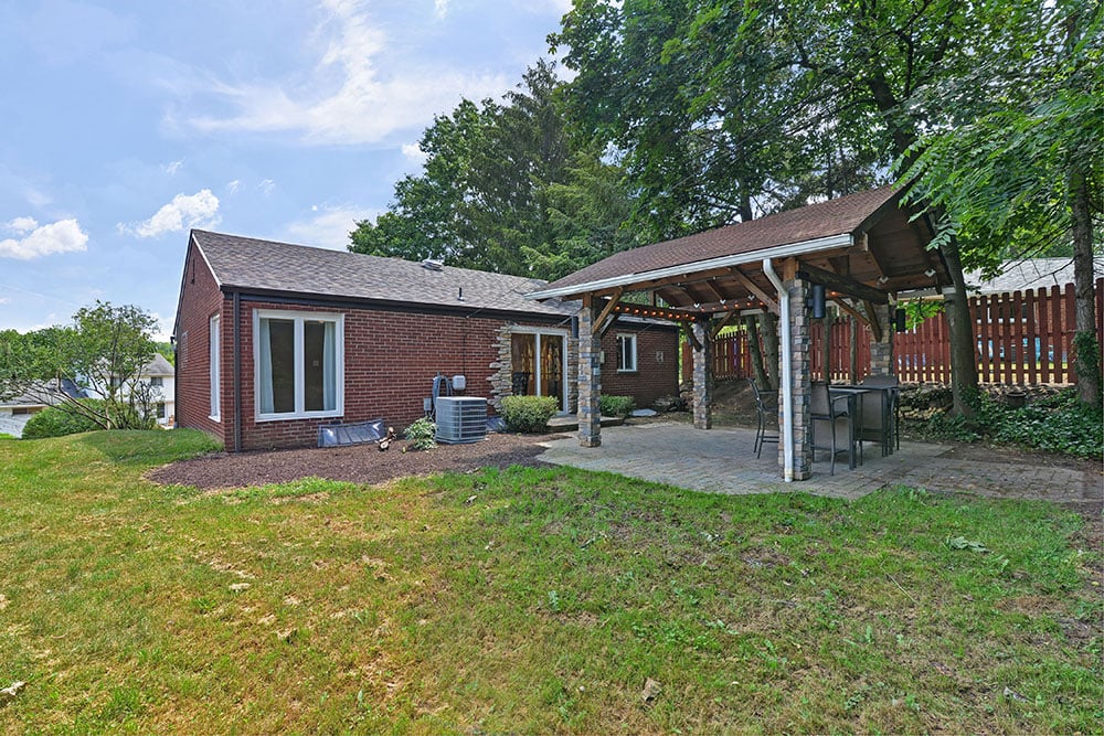 Exterior Rear Elevation