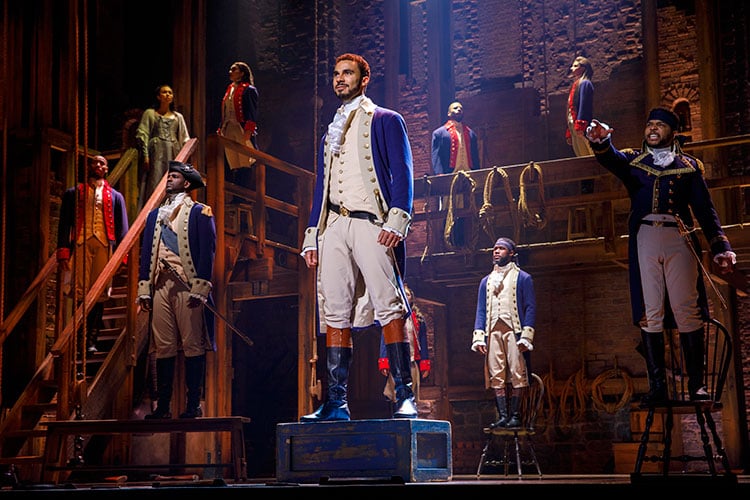 Company Hamilton National Tour C Joan Marcus