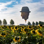 Van Gogh Balloon Over Sunflowers Photo Credit Kyle Flubacker