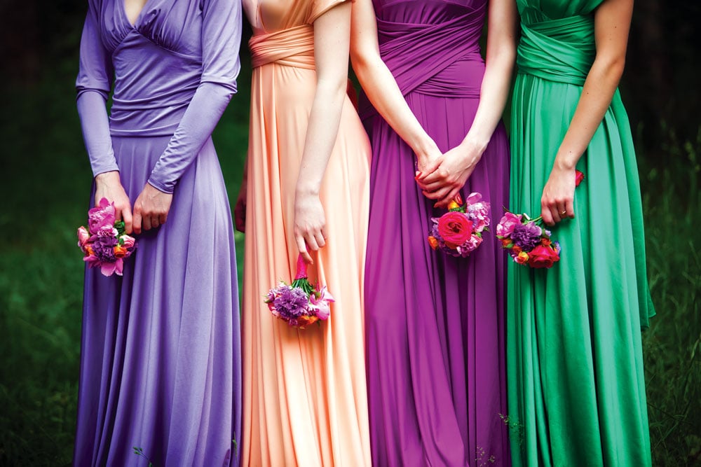 Wedding Colors Bridesmaids Feb22