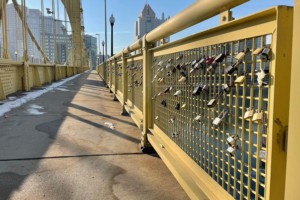 Where Will Locks on The Roberto Clemente Bridge Go When the Bridge is