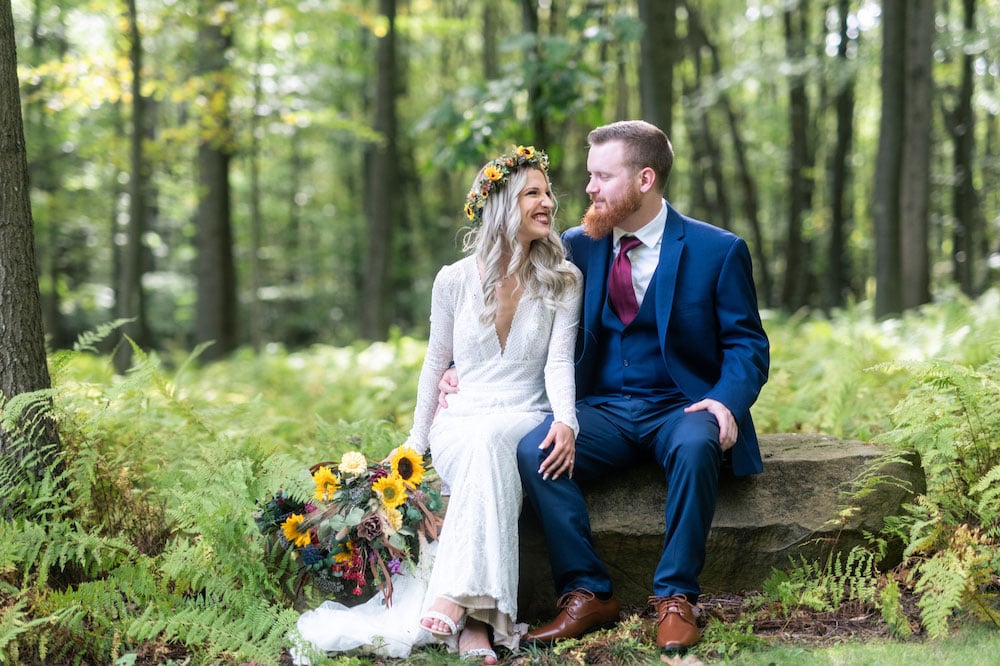 Real Pittsburgh Wedding Evan and Mallory’s Woodland Wedding