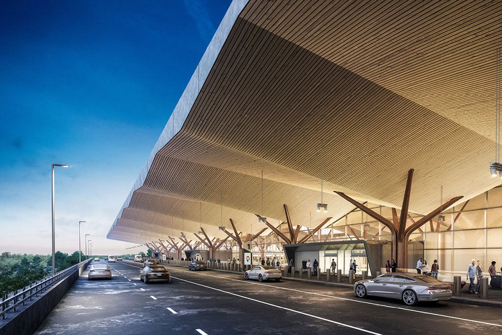 Pittsburgh International Airport's Ambitious New Terminal is Well Under